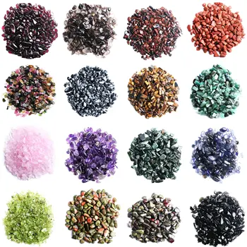

1Bag B 30g/50g Natural Crystal Fine Polishing Macadam DIY Home Amethyst And Other Fishbowl Gravel Fish Tank Aquarium Decoration