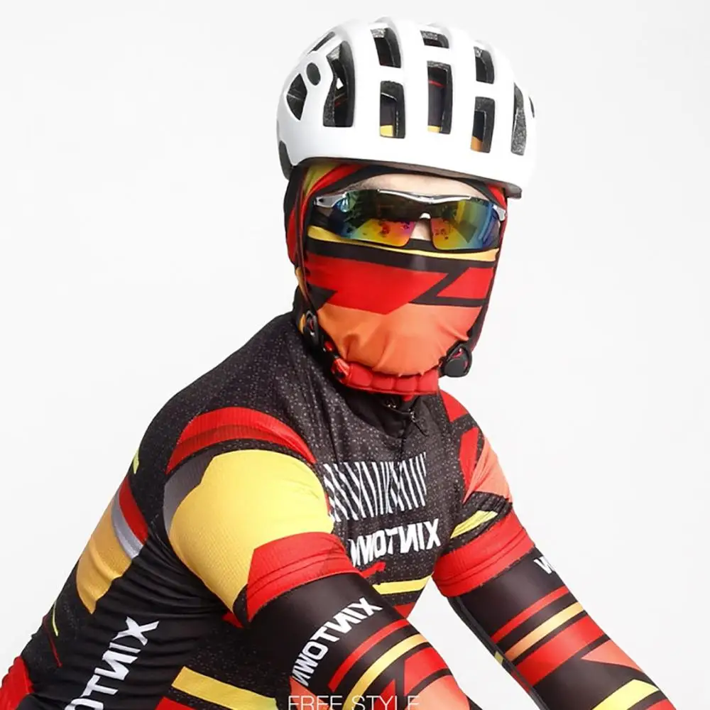 

Balaclava Cycling Face Mask Anti-sweat Unisex Lightweight Quick Drying Polyester Spandex Scarf Headwear