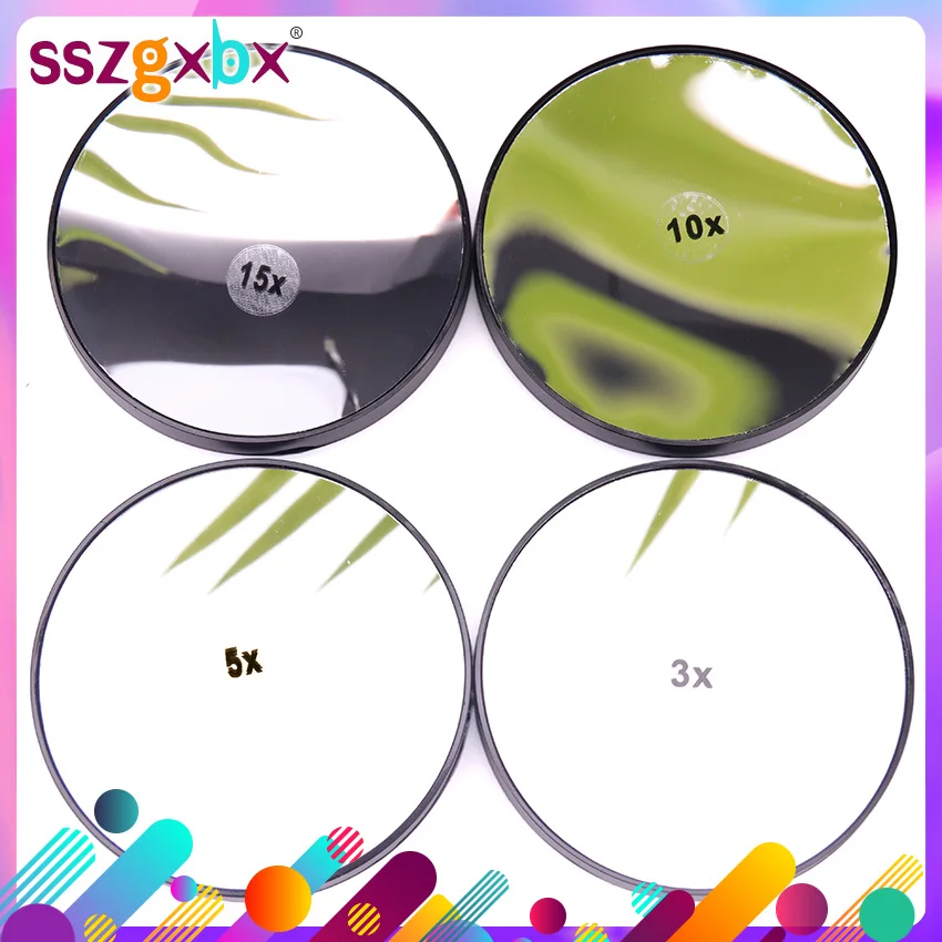 On Sale Makeup Mirror Cosmetics-Tools Two-Suction-Cups with Round Magnification 3/5/10/15x rZKZd5aLJ