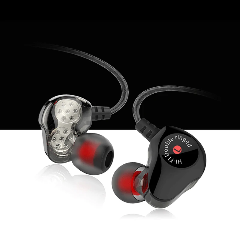 LOPPO D6 in ear Music Sports Karaoke mobile phone computer universal heavy subwoofer wire control applicable to vivo Huawei