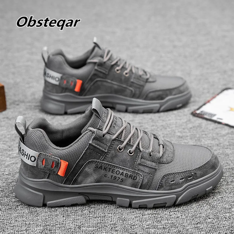 

Low-top sneakers outdoor tooling trendy shoes Martin shoes men's shoes comfortable and breathable men's casual sports shoes