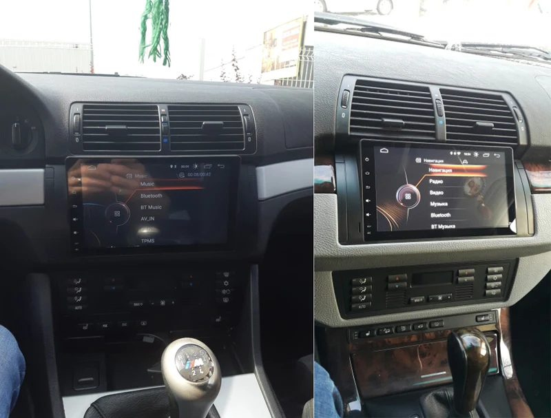 Top SilverStrong Car Radio GPS Android 9.0 For BMW/E39/X5/E53 RAM 4GB Wifi FM AM Radio GPS Stereo System 6