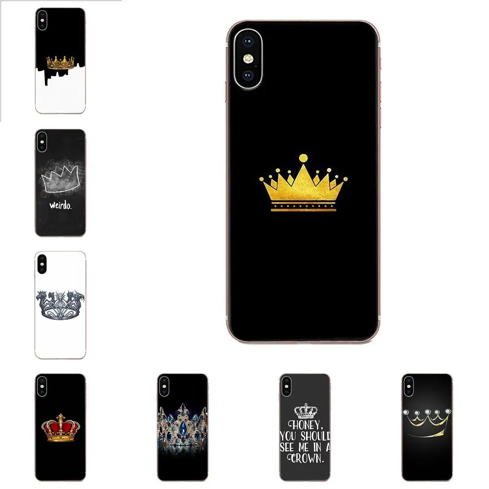 

Thin TPU Cell Crown For Xiaomi Redmi Note 2 3 3S 4 4A 4X 5 5A 6 6A Pro Plus