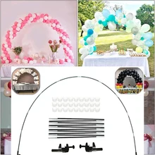 Balloon Arch Kit Adjustable for Different Table Sizes for Birthday Wedding Christmas Graduation Baby Shower Party Decoration
