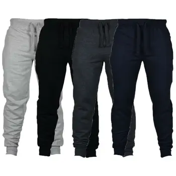 

2019 Autumn New Men's Casual Sweatpants Solid High Street Trousers Men Joggers Oversize Brand High Quality Men's Pants
