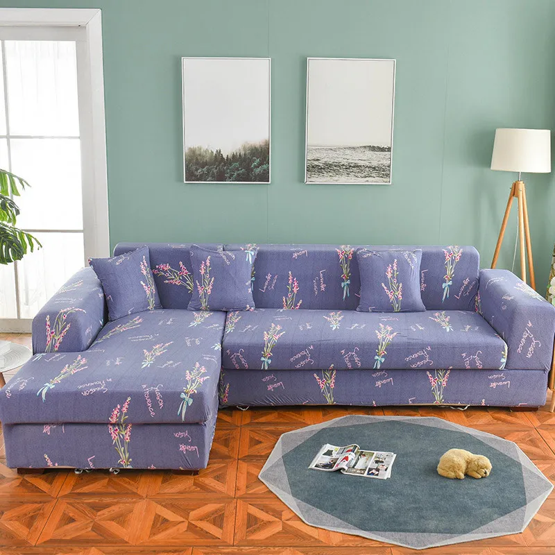 1/2 шт., набор диванов, геометрический набор диванов для гостиной, для домашних животных, диван, угловой l-образный шезлонг, чехол для дивана - Цвет: 7