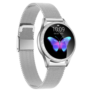 

KW20 Smart Watch Women IP68 Waterproof Heart Rate Monitoring Bluetooth For Android IOS Fitness Bracelet Female Smartwatch