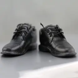 1/6 масштабные мужские военные трендовые резиновые туфли мужские Красивые однотонные кожаные туфли для 12 дюймов Коллекция игрушек для