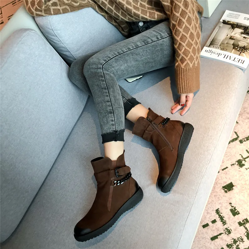 womens flat boots canada
