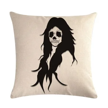 

Fashionable Halloween Animal Spider Series Pillow Case Cotton Linen Fashionable Pillow Cover Bedroom Throw Pillows for Home