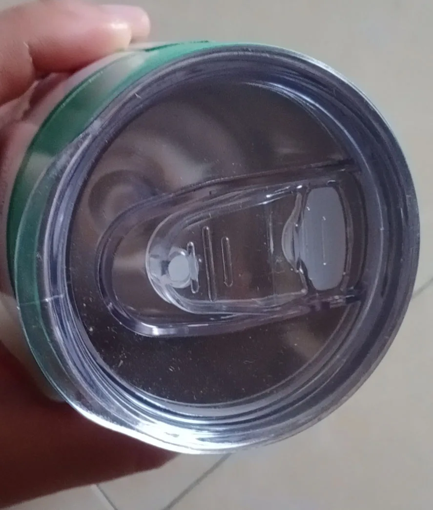 Закройте клапан 12oz Рождество глоток вина Термокружка Из Нержавеющей Стали Кофе