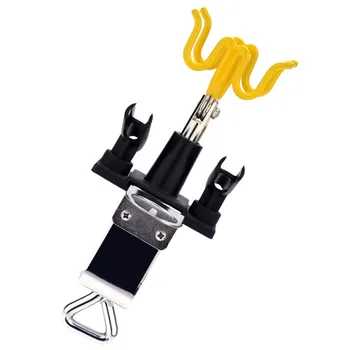

HOT Airbrush Holder Gravity Stand Kit for Air Brush Paint Holding 4 Clamp-On Mount Table Bench Station 4.9
