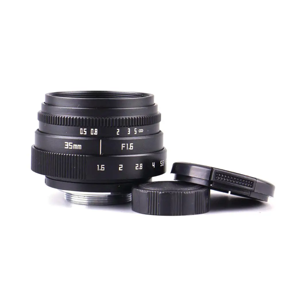 Newyi Large Aperture 35mm F1.6 Mini Lens For Sony E Mount A6000 Nex5