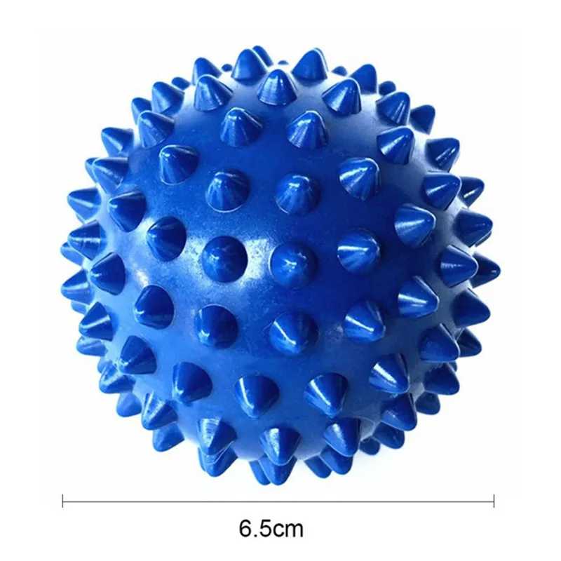 Massage Ball Peanut Shape Yoga Fitness Balls PVC Spiky Back Foot Massage Muscle Massager Exercise Roller Relieve Body Stress