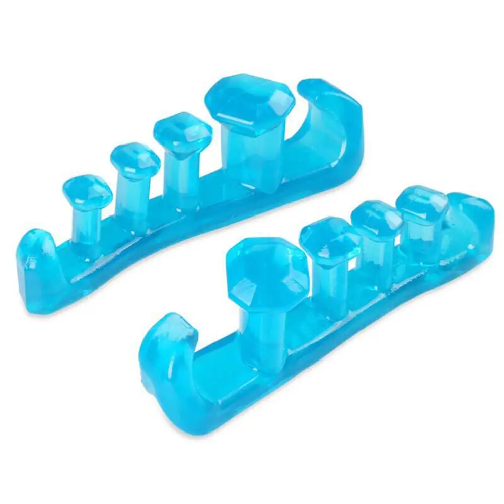 2 pcs Gel Toe Stretcher Separator for Fighting Bunions Hammer Toes Plantar Fasciitis Valgus Corrector Orthotics Stretchers