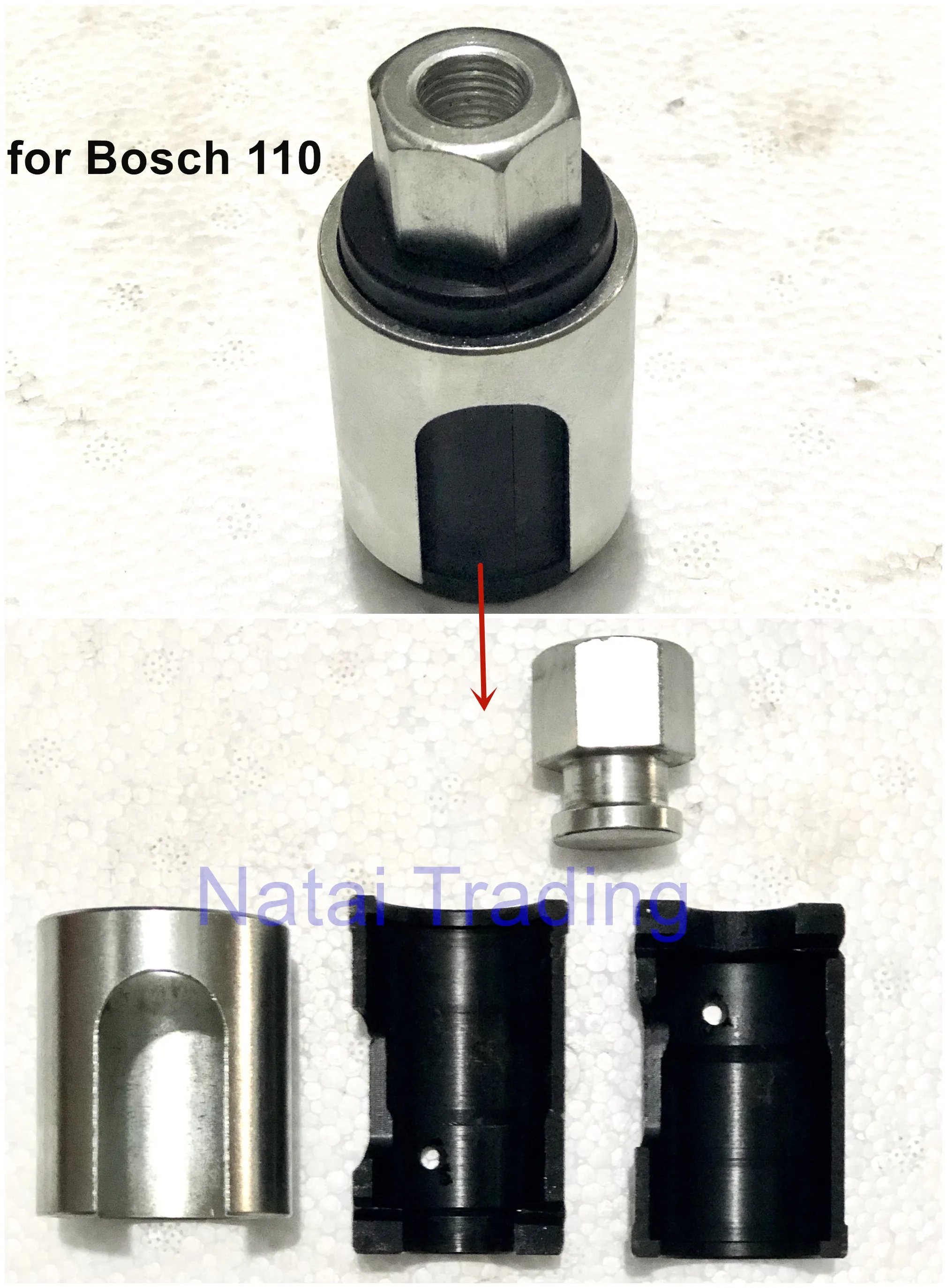 For Cummins Bosch 110 120 Diesel Common Rail Injector Nozzle Puller Fuel Injector Removal Disassemble Tool From Vehicle Car Diesel Pump Disassembly Tools