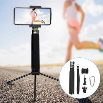 

6 Section Multi-function Monopod Extension Rod for OSMO ACTION Gopros Camera KQS8