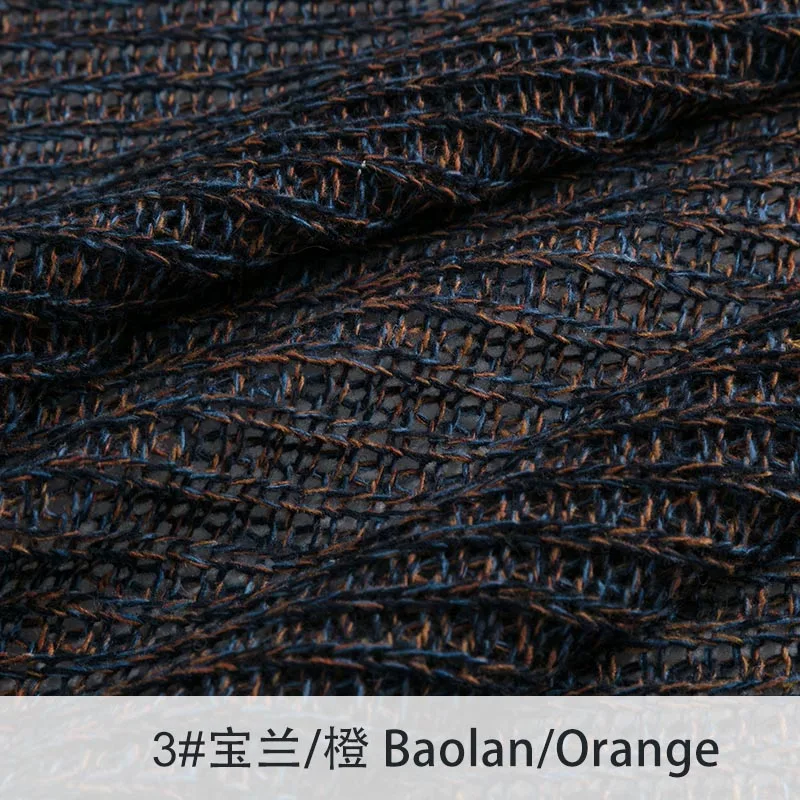 KF302396 340 г полиэфирная вязаная шерстяная ткань для осеннего свитера плотная зимняя Ткань для шитья 50*150 см/штука - Цвет: 3