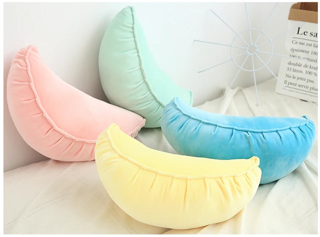 Simulation Dumplings Pillow Plush Stuffed Soft Baby Toy Cartoon Doll Kids Girl Birthday Gift Pillow Toy Food Plush Girls Gifts 1