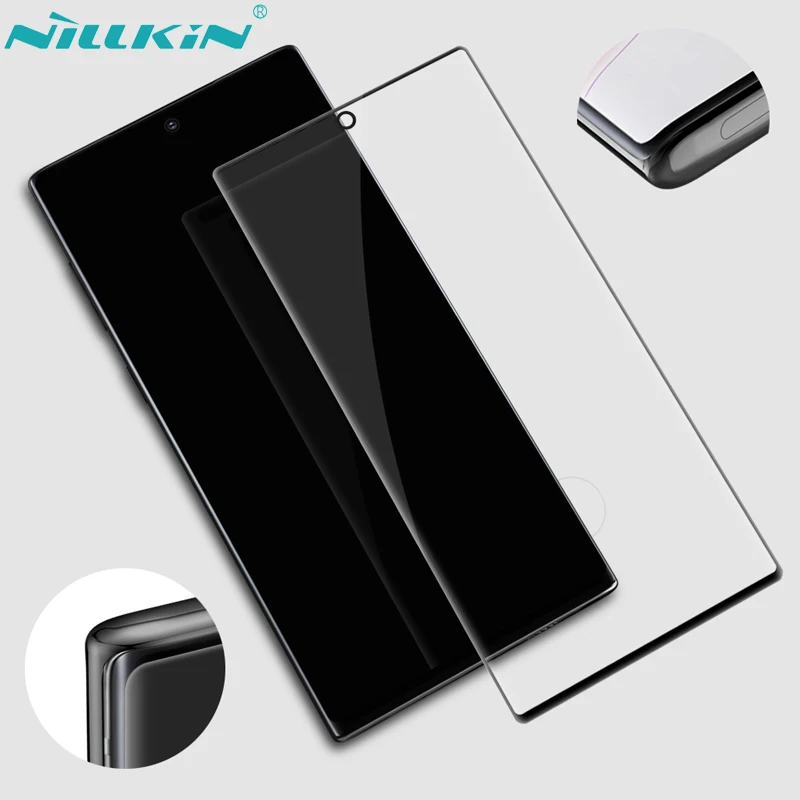 

NILLKIN 3D CP+MAX Fully Covered Tempered Glass For Samsung Galaxy Note10+ Note10 Note 10 Plus 5G Glass Screen Protector Film