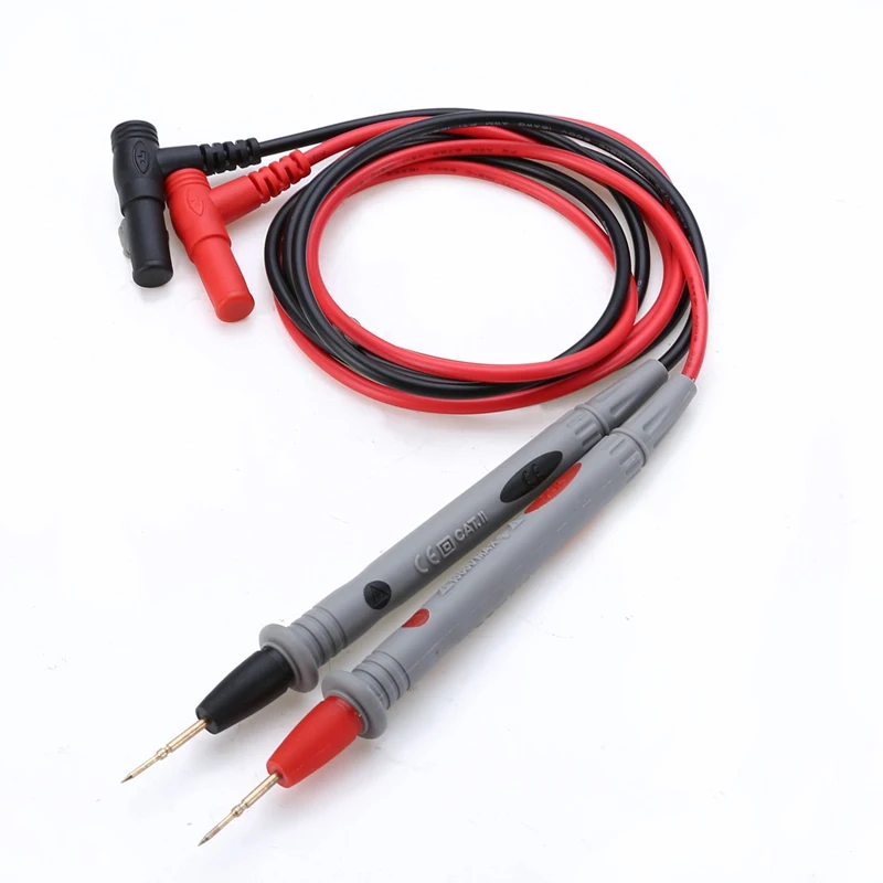 

1 Pair Multi Meter Tester Lead Probe Pin For Digital Multimeter Needle Tip Meter Wire Pen Cable 10A