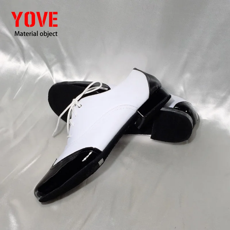 YOVE M1904-3, мужская обувь для афро-сальсы, танцевальная обувь для манбо, мягкая подошва