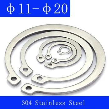 

φ11 φ12 φ13 φ14 φ15 φ16 φ17 φ18 φ19 φ20 304 Stainless Steel Internal Snap Retaining Rings Circlip Fastener