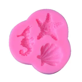 

Marine Fish Shell Conch Pendant DIY Silicone Mold Resin Jewelry Making Tools