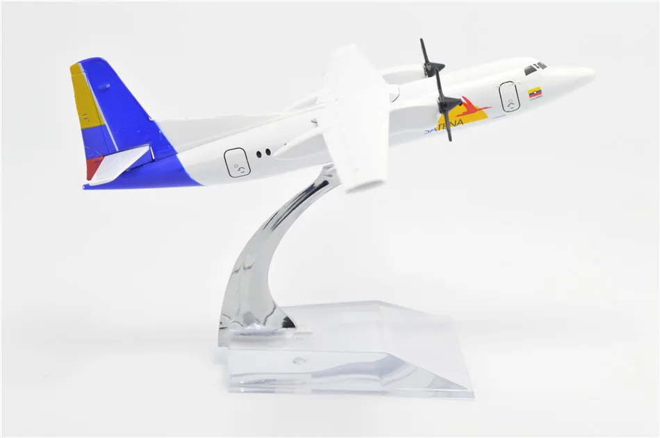 Династия Тан(TM) 1:400 16 см Fokker-f50 Satena металлическая модель самолета Игрушечная модель самолета