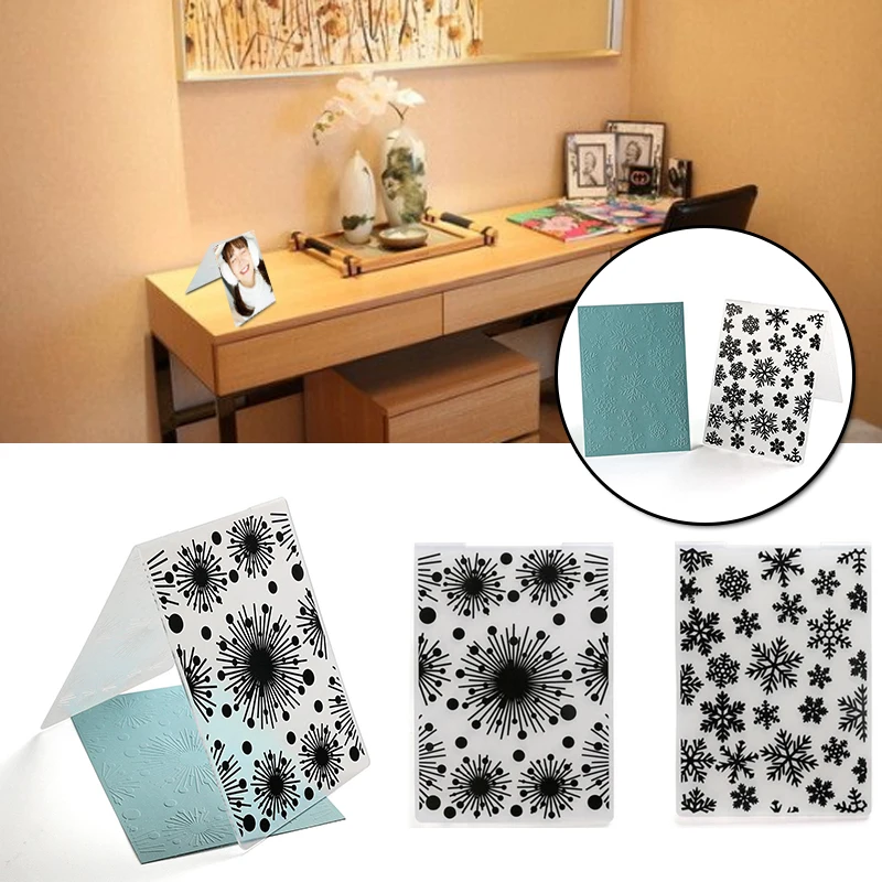 Hobbies Stickers Snowflake Fireworks Embossing Folder Album Card Party Decor Window Decorations Die Christmas Xmas Xmas Xmas