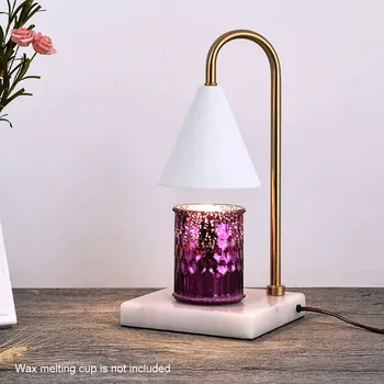 

Cafe Restaurant Reading Home Bedroom Durable With Stone Base Office Study Multifunction Fragrance Melt Wax Lamp Room Warmer