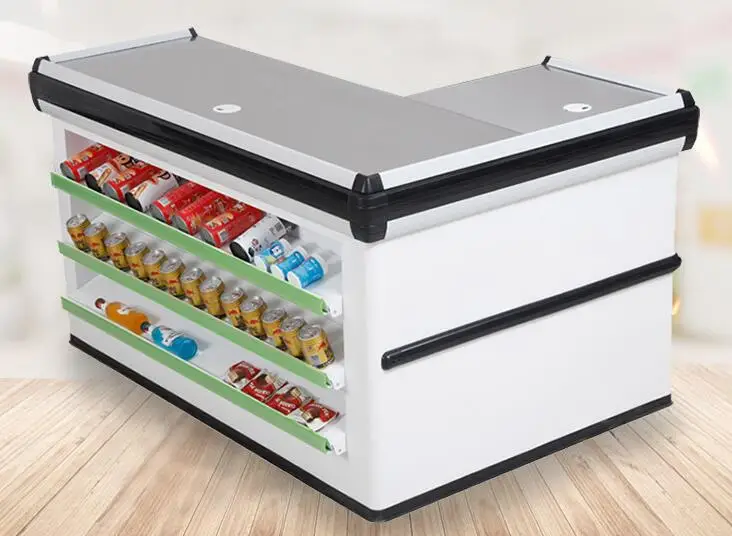 Supermarket convenience store cashier counter snack shop sugar rack corner counter supermarket cashier