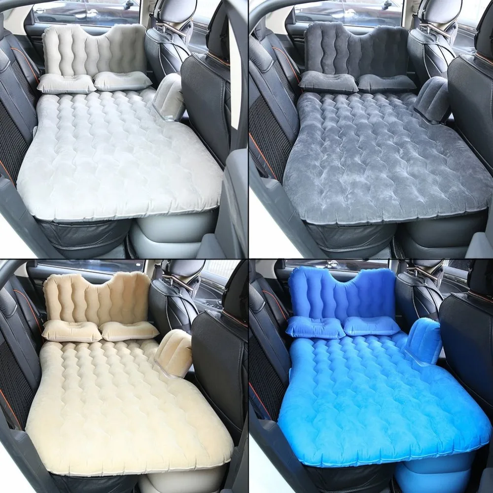 Большой размер прочный Чехол на заднее сиденье автомобиля Воздушный Матрас Дорожная кровать влагостойкий надувной матрас воздушная кровать для салона автомобиля