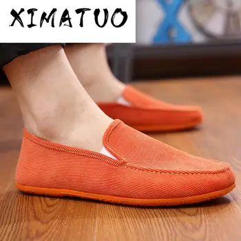 

Hot Sale Casual Shoes For Men Spring Summer Breathable Flats Shoes Comfortable Light Weight Slip-on Loafers Shoes Men