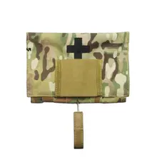 Outdoor Sports Medical Tactical Vest External Auxiliary Bag Tool Mag MC