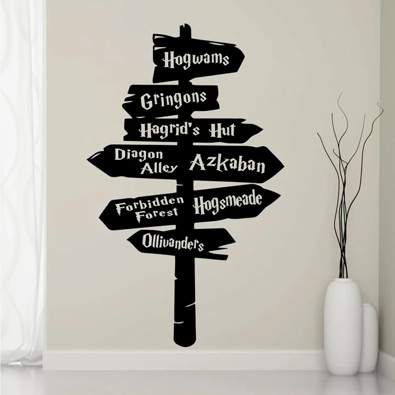 Cotizacion De Harry Potter Vinilo De Pared Calcomanias De Decoracion Del Hogar Dormitorio Arte Pegatinas De