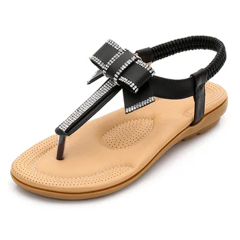 

Women Sandals Summer Beach Shoes Roma Women Sexy Leisure Breathable Clip Toe Dual-purpose Sandal Female Soft Shoes