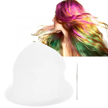 

Reusable Hair Coloring Dye Gel Cap Silicone Highlighting Hair Styling Accessory for Hair Care