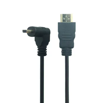 

Micro HDMI Cable to HDMI Cable 3D 1080P Male-Male 1.4 V Gold Plated HDMI d to HDMI for Tablet HDTV PS3 XBOX Camera GoPro 30cm