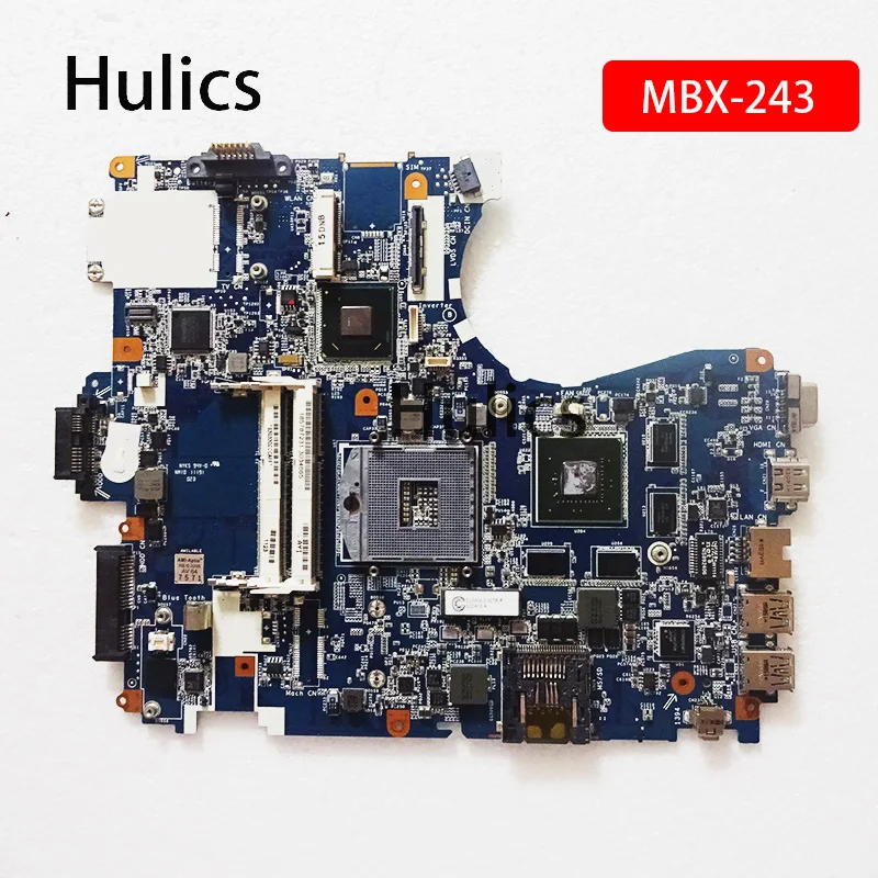 Hulics оригинальная материнская плата для ноутбука Sony VPCF HM65 185787231 MBX-243 1P-0113202-8011