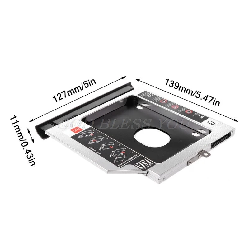 2-й SSD HHD карман для жесткого диска лоток кронштейн для lenovo Ideapad 320 320C 520 330 330-14/15/17