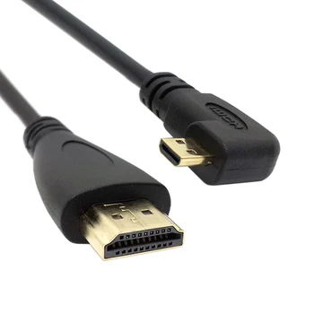 

Micro HDMI to HDMI Cable Adapter for Cell Phone Tablet Camera HDMI Male HDTV Cable Phone Cable HDMI Adapter Cable HDMI 10PCS/lot