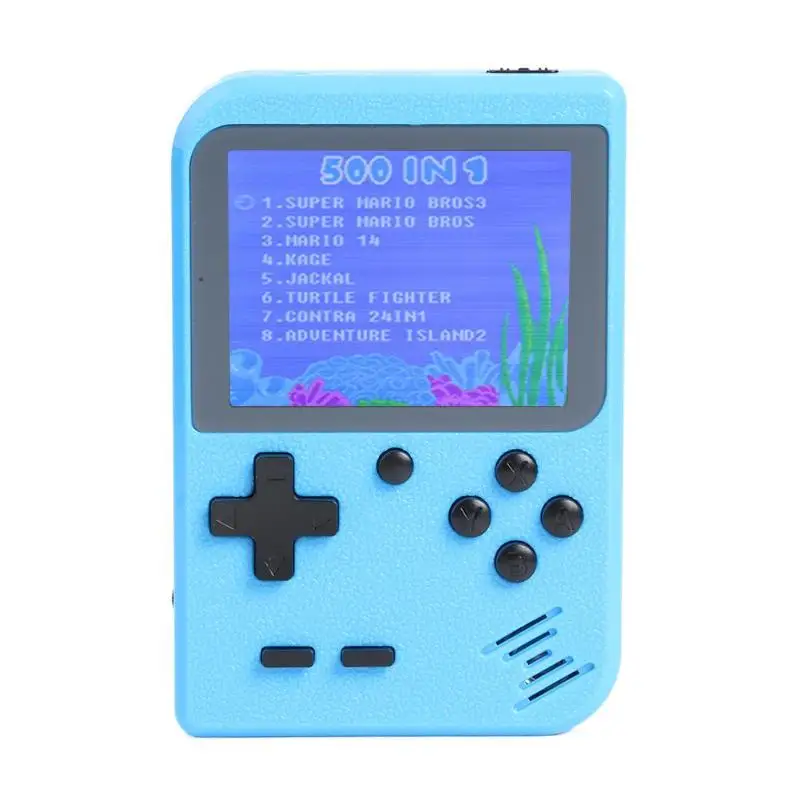 GC26 игровая консоль Ретро портативная игровая консоль и геймпад встроенные 500 игр 3-дюймовый TFT Дисплей ностальгия детей 128 м
