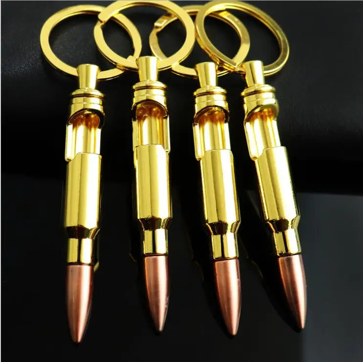 

Bullet Shell Shape Bottle Opener Beer Soda Creative Keychain Key Ring Bar Tool Party Business Gift