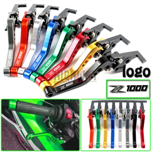 

Motorcycle CNC Aluminum Brake Clutch Levers Adjustable Short Lever for Kawasaki Z1000 Z1000R Z1000SX/NINJA Toure 2017-2020