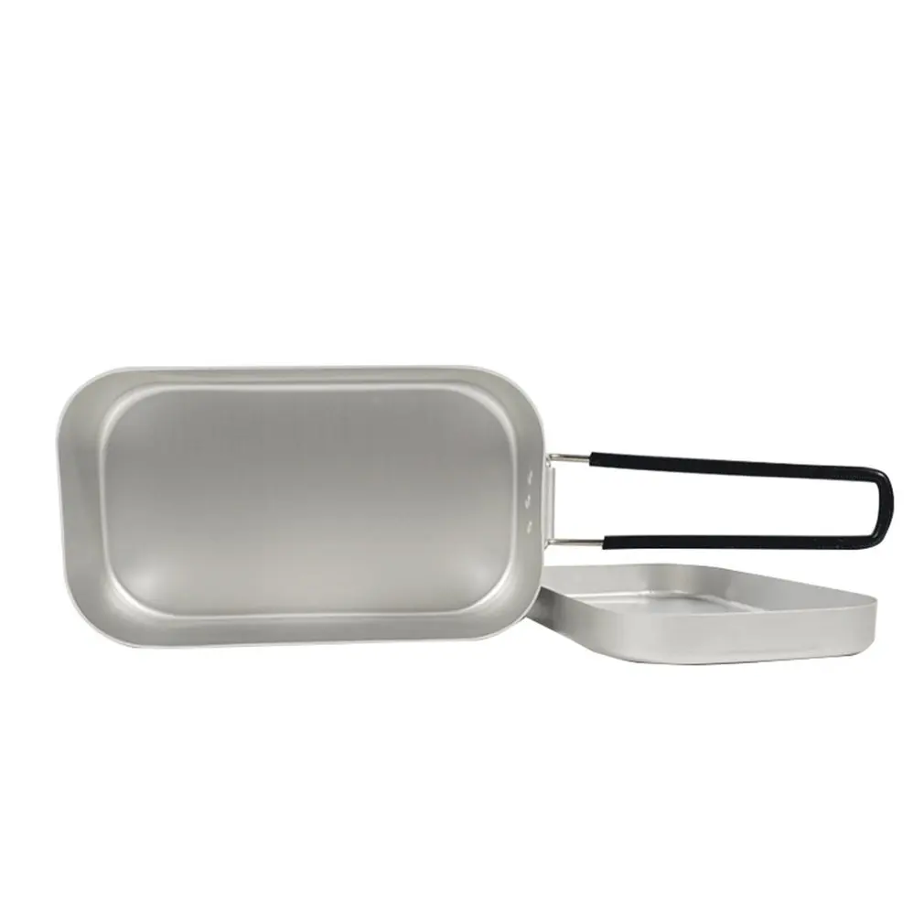 

Aluminum Lunch Box With Handle Travel Portable Lightweight Thick Japanese Aluminum Case Thermal Metal Box With handle For Kid