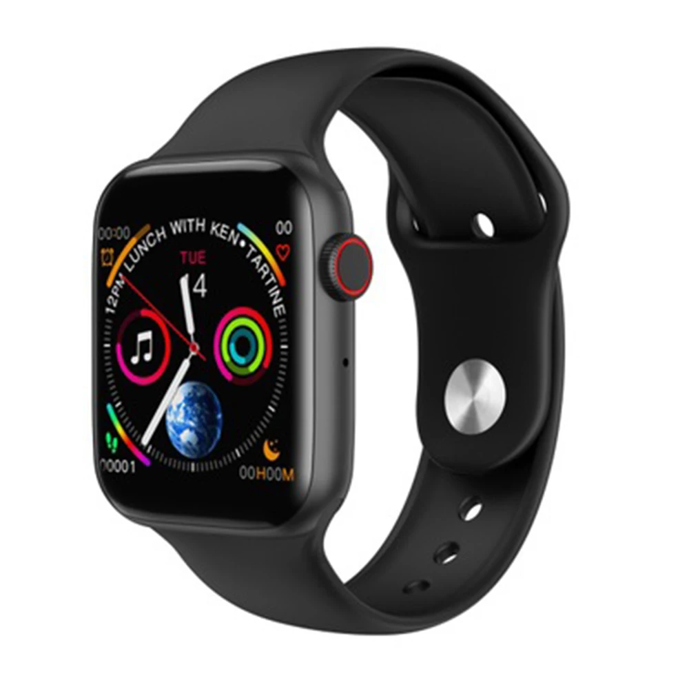 W34 Смарт часы Bluetooth 4,0 вызов сердечного ритма ЭКГ мониторинг спортивные часы для Tracke для женщин/мужчин для Apple IOS Android - Цвет: w34 black