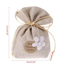 Пакетик льняной мешок освежитель воздуха висячий дезодорант для автомобиля дома комнаты шкафа офиса 72XF