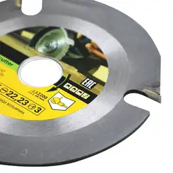 Новый 115 см/125 мм 3T пильный диск Мультитул резьба по дереву рещущий шлифовальный станок пила дисковый инструмент до середины голени
