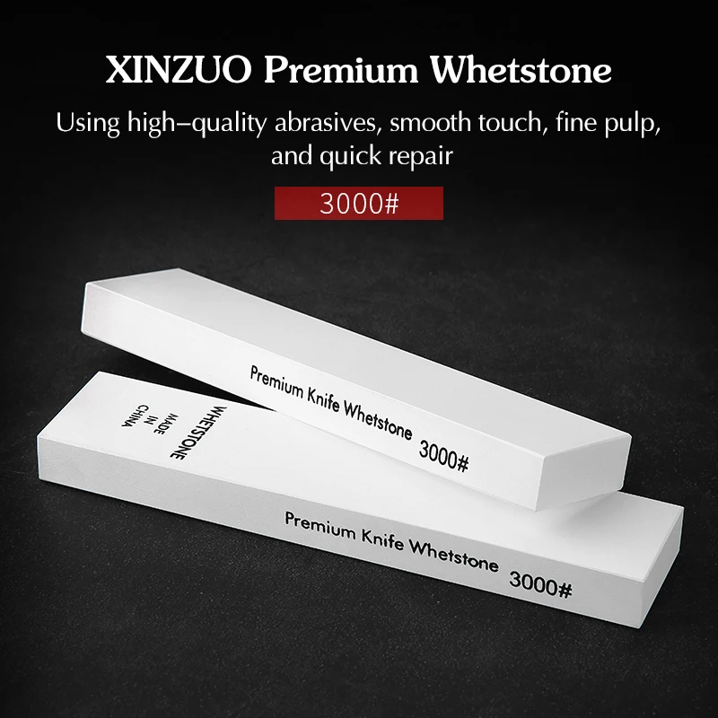 XINZUO Double Side 3000 Grit Whetstone Professional Knife Sharpener Sharpening Stones knife sharpener kitchen knife sharpener knife sharpening stone diamond sharpening stone